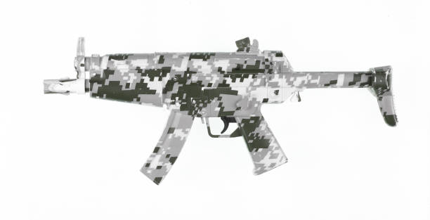 istock toy military machine gun isolated on white background 1421511948