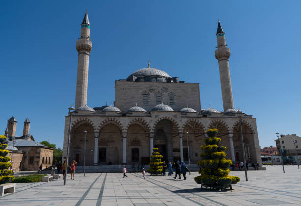 Konya, Turkey- May 13, 2022: Selimiye Mosque in Konya