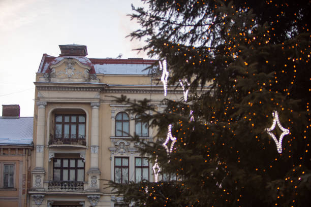 istock lviv city christmas tree close up 1421514700