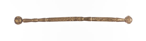 istock golden magic wand isolated on white background 1421515795