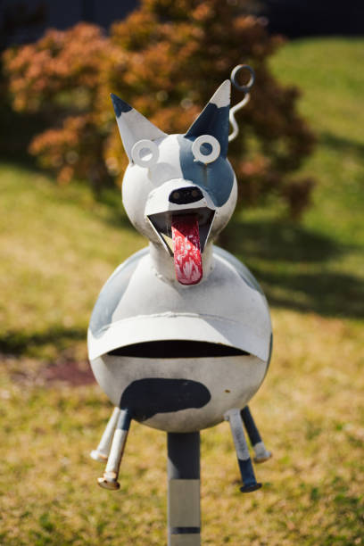 Funny dog mailbox