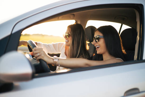 istock Two female friends on road trip 1421550634