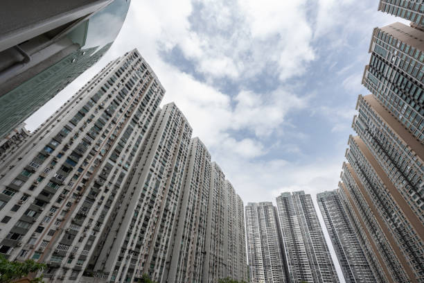 istock Overlooking the high-rise buildings in modern cities 1421552142