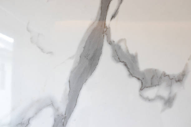 istock Texture of Dark gray Luxury Marble wall Background 1421556205
