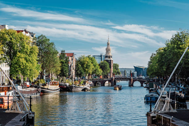 istock Amsterdam canals in the summer time 1421578358