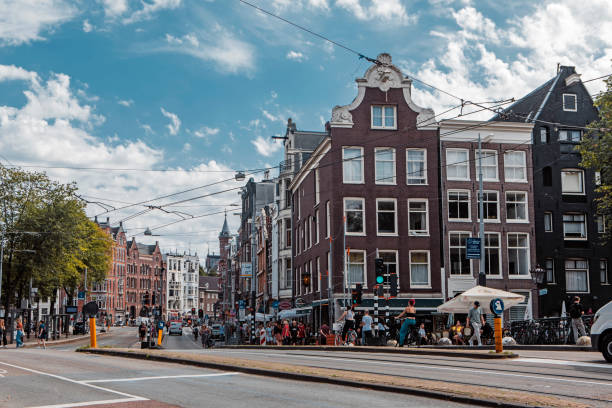istock Amsterdam street view in the summer time 1421579226