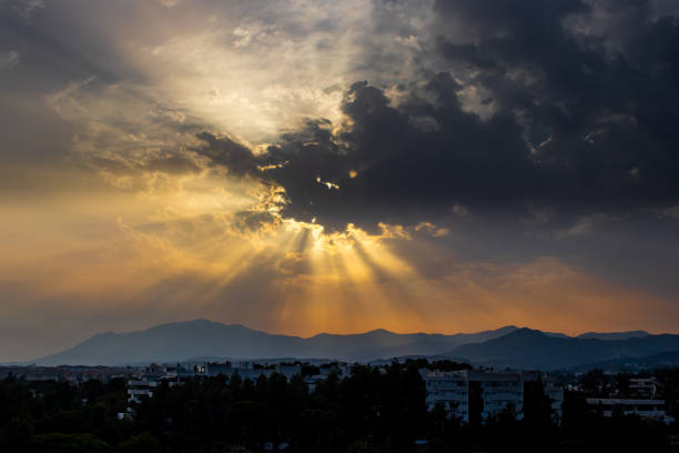 istock Sunburst, Puerto Banus, Spain 1421581003