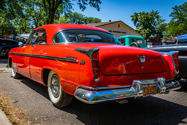 1955 chrysler c300 2 von hardtop coupé - chrysler stock-fotos und bilder