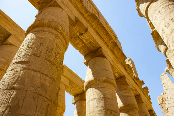 istock Ancient ruins of Karnak temple in Egypt 1421582185