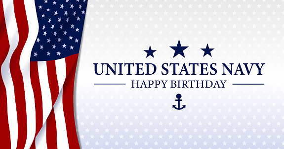 US Navy Birthday Background