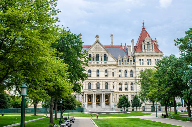 istock New York State Capitol in Albany 1421595413