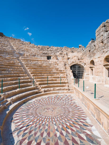 kibyra antigua ciudad, burdur. turquía - mosaic ancient greek culture greek mythology fotografías e imágenes de stock