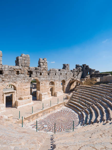 starożytne miasto kibyra, burdur. turcja - mosaic ancient greek culture greek mythology zdjęcia i obrazy z banku zdjęć