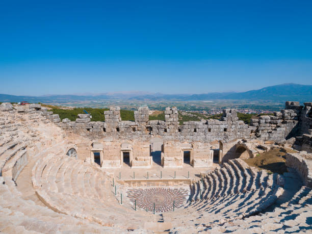 kibyra antigua ciudad, burdur. turquía - mosaic ancient greek culture greek mythology fotografías e imágenes de stock