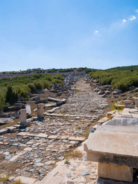 древний город кибира, бурдур. турция - mosaic ancient greek culture greek mythology стоковые фото и изображения