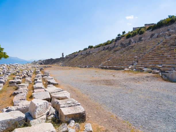 starożytne miasto kibyra, burdur. turcja - mosaic ancient greek culture greek mythology zdjęcia i obrazy z banku zdjęć