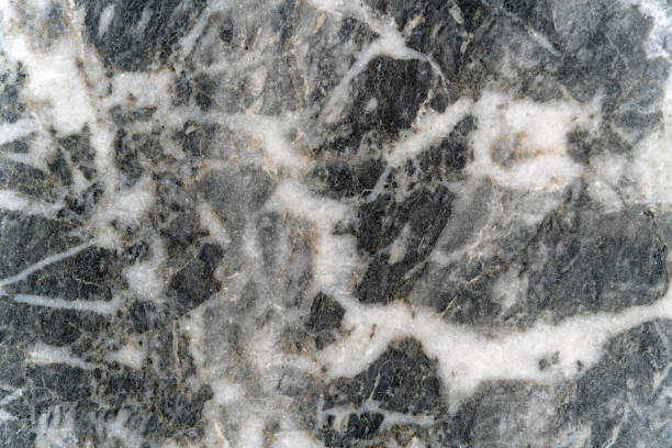 istock Matt black white marble sanded with scratches 1421602598
