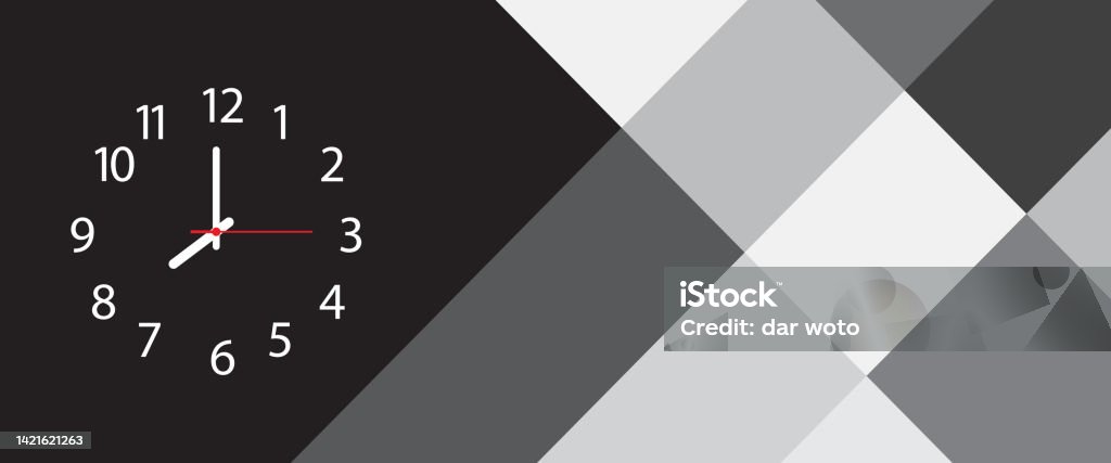 Time Clock Vector Illustration Design Stock Illustration - Download ...