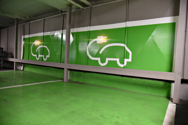 istock Electric car charging point 1421623487