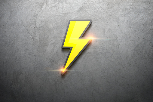 thunder 3d symbol