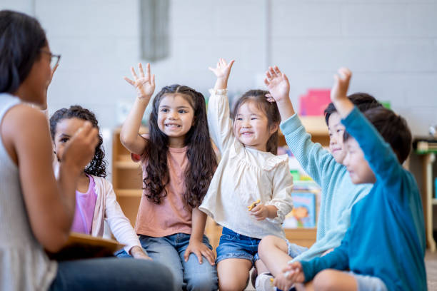 istock Montessori Classroom Story Time 1421644858