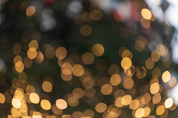 istock Colorful background of Christmas tree lights. Nice bokeh 1421647209