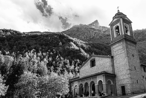 The sanctuary of the Madonna dell'Ambro is a religious building of Marian worship, located in the municipality of Montefortino, in the Sibillini Mountains.