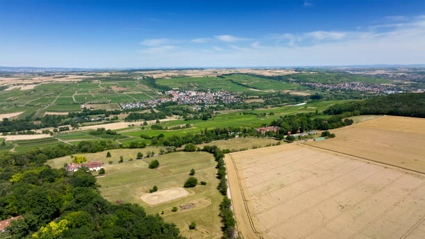 istock Aerial view over Rheinhessen. Westerberg 1421666649