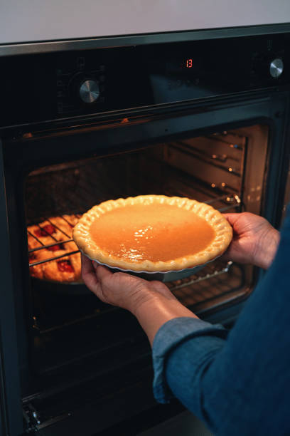 istock Homemade Pumpkin Pie for the Holidays 1421667026