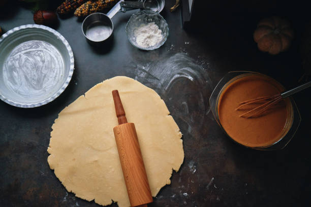 istock Preparing Pumpkin Pie for the Holidays 1421667783
