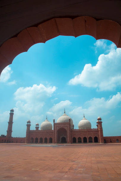 istock Badshahi Mosque Lahore Pakistan Architectural Details 1421672990