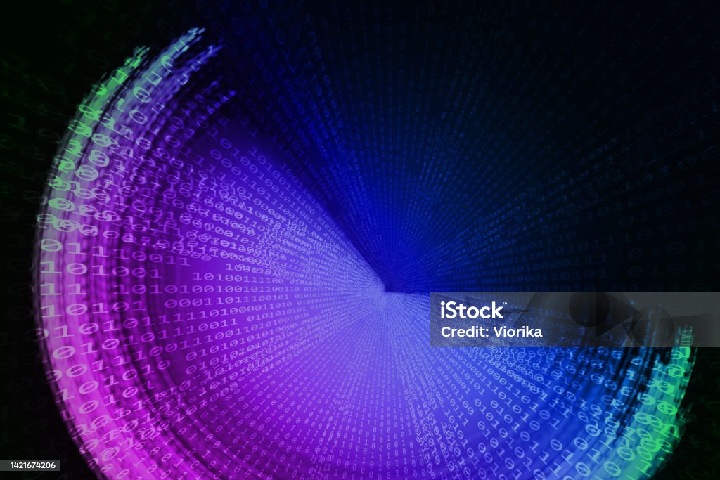 Binary Code Background Stock Photo - Download Image Now - Bit - Binary ...