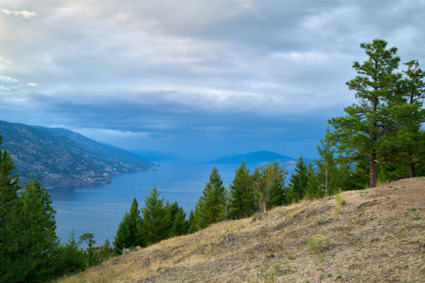 istock Storm Clouds over Okanagan Lake 1421675262
