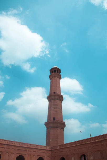 Badshahi Mosque Lahore Pakistan Architectural Details stock photo