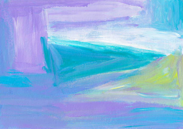 istock Abstract art pastel colorful textured background. White, blue, pink, yellow artistic texture. Brush strokes on paper. Contemporary artwork. Hand painted backdrop. 1421677604