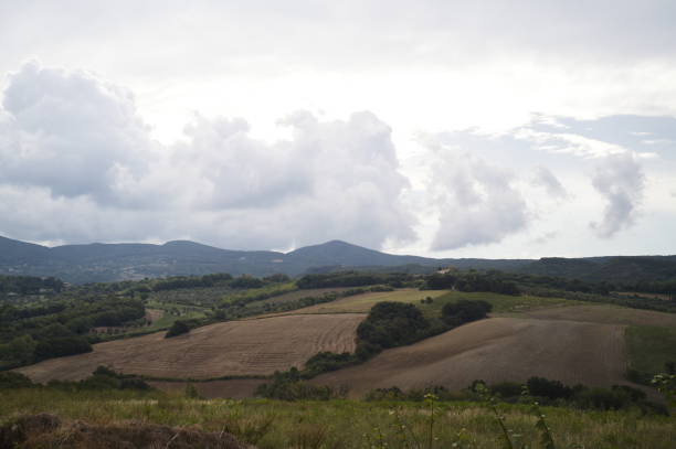 istock hills around Volterra in Tuscany 1421677789