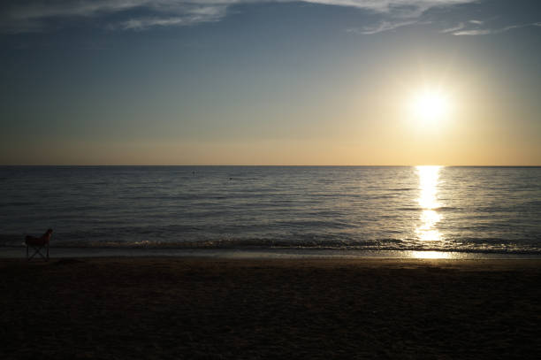 sunset on the beach - Marian di Castagneto Carducci