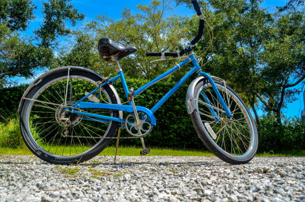 istock Blue Bike Blue Sky 1421681630