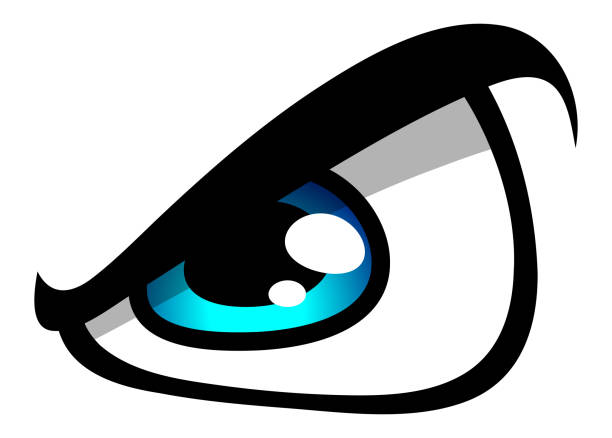 Ilustración de Ojo De Dibujos Animados Enojado Aspecto Malvado Emoción Vector Gráfico Calcomanía De Coche Y Pegatina De Casco De Motocicleta y más Vectores Libres de Derechos de Accesorio de cabeza - Ilustración de Ojo De Dibujos Animados Enojado Aspecto Malvado Emoción Vector Gráfico Calcomanía De Coche Y Pegatina De Casco De Motocicleta y más Vectores Libres de Derechos de Accesorio de cabeza -