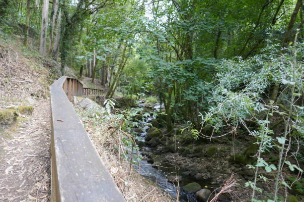 istock Cevide Village and River Troncoso Path 1421715047