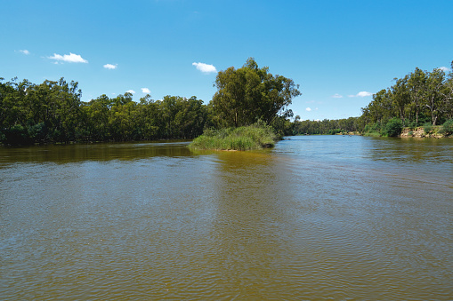 Murray River meandering through the Northern Country