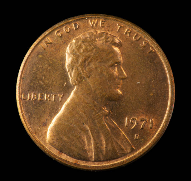 1971 D Lincoln US penny