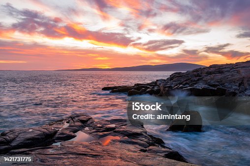 istock Sunset at Schoodic Peninsula 1421731775