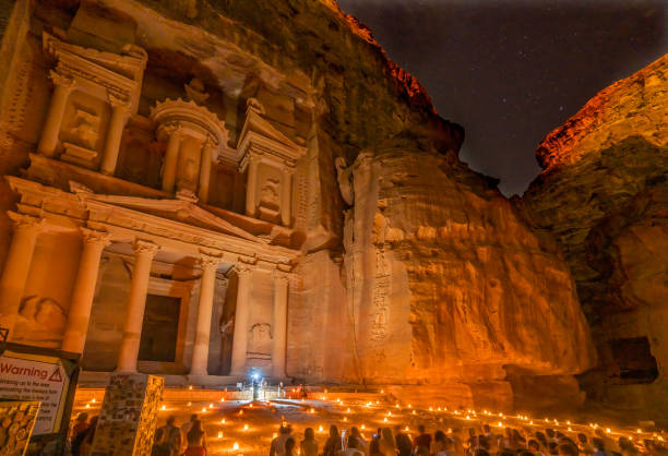 istock Treasury Illuminated Night Performance Petra Jordan 1421734615