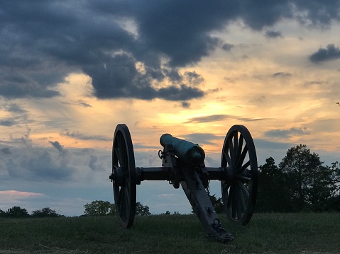 Cannon and clouds
