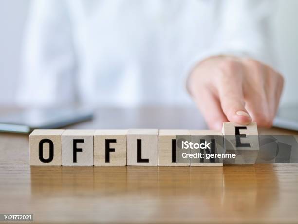 Offline Stock Photo - Download Image Now - Offline - Technology, Technology, Internet