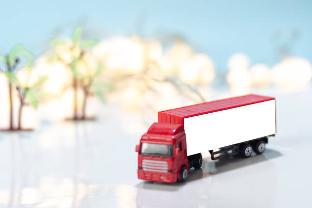 toy truck separate ,trailer with white side