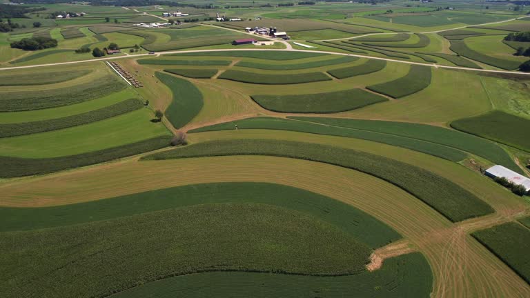 Wisconsin Contour Farm 90+ Contour Farming Stock Videos and Royalty-Free Footage - iStock