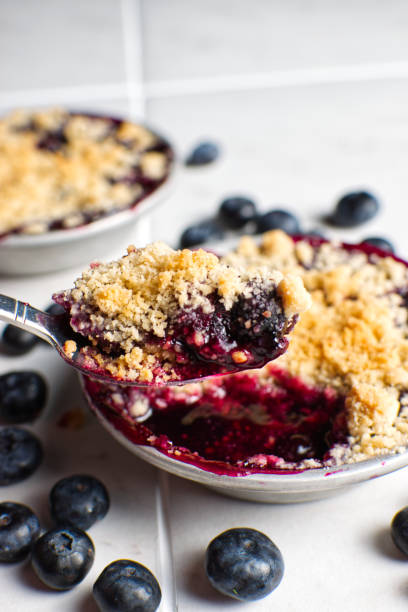 istock Blueberry and Lavender Crumble 1421781654