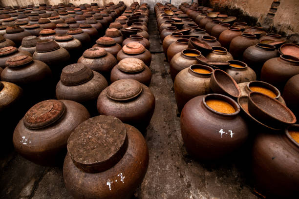 istock Soy sauce production 1421784799
